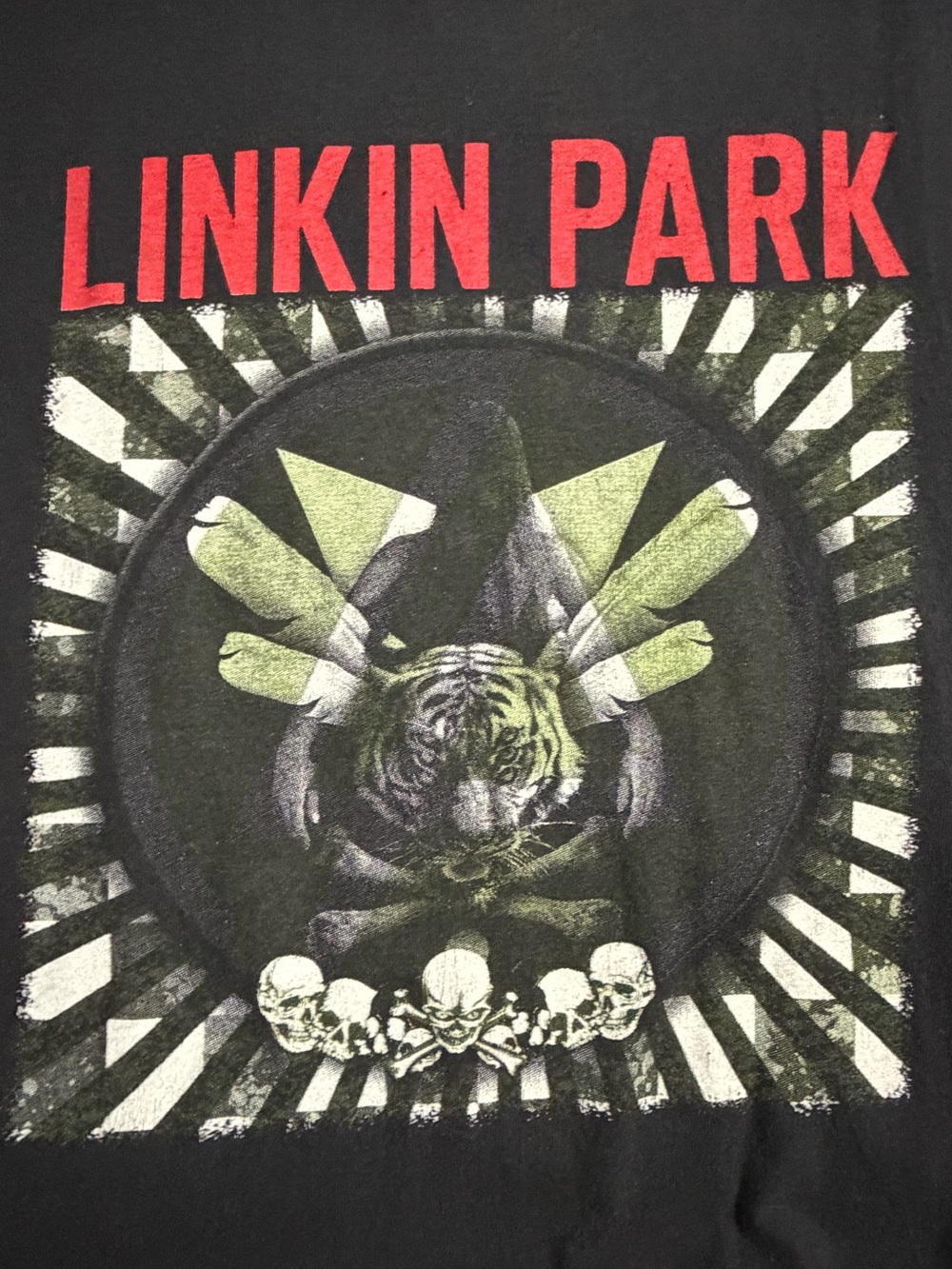 Linkin Park 2011 World Tour Graphic Band T-Shirt
